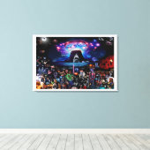 Vidéo souvenirs montage mur art toile (Insitu (Plancher de Bois))