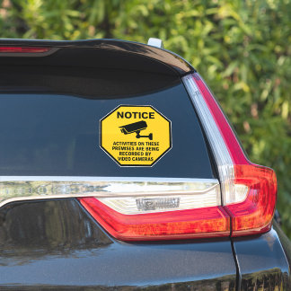 Video Surveillance Waarschuwingsbord Sticker