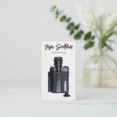 Vidéo vintage Carte de visite vidéo (Debout devant)