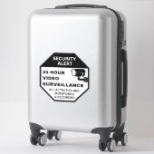 Videobewakingstekens, Zakelijke CCTV-beveiliging Sticker (Koffer)