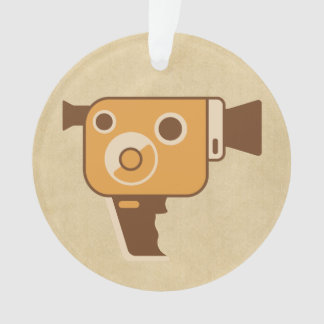 Videocamera filmmaker ornament