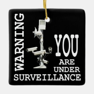Videocamera's voor surveillance keramisch ornament