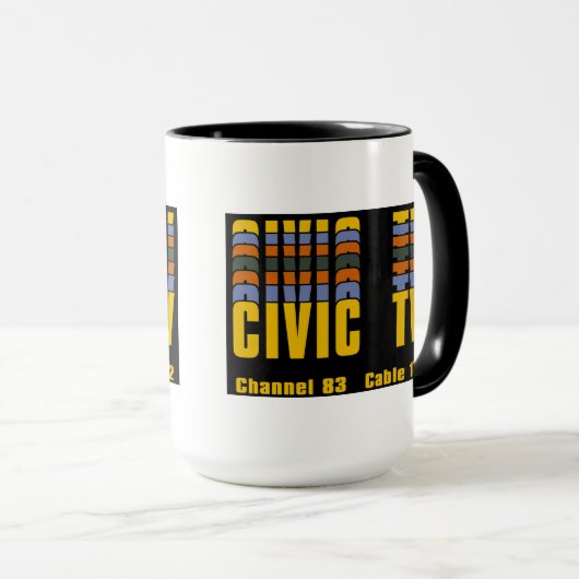 Vidéodrome Mug (Devant droit)