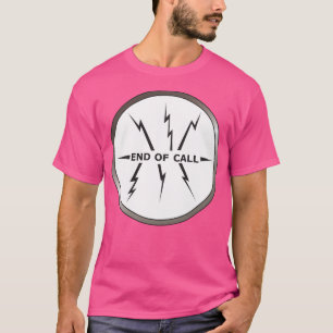 Videofoon 'End Call'-scherm van 'Thunderbirds T-shirt
