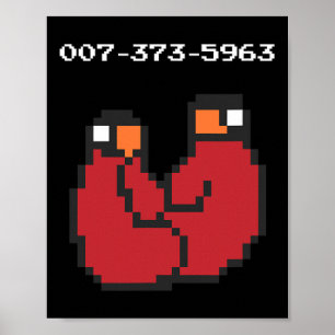 Videogame 90s 45s Codes Grappig cadeau Poster