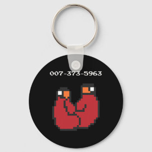 Videogame 90s 45s Codes Grappig cadeau Sleutelhanger