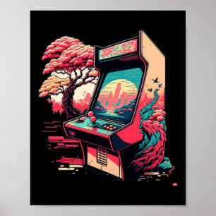 Videogame-arcade Poster