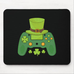 Videogame Controller Irish Gamer Boys Happy St Pa Muismat