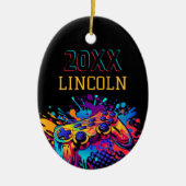 Videogame-controller Keramisch Ornament (Voorkant)