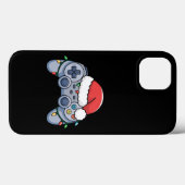 Videogame Controller Kerstman Kerstmuts Gamer Case-Mate iPhone Case (Achterkant (horizontaal))