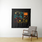 Videogame-controller Wandkleed (In situ)
