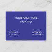 Videogame Ik ben bezig met het spelen van videogam Visitekaartje (Achterkant)