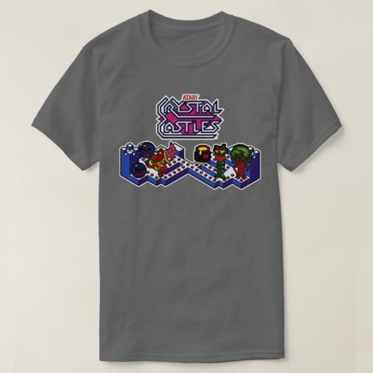 Videogame met kristallen t-shirt (Design voorkant)