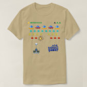 Videogame met ruimtearcade t-shirt (Design voorkant)
