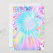 Videogame Neon Game On Level Up Kaart (Achterkant)