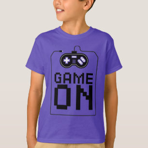 Videogame op T-shirt