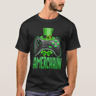 Videogame Sint-Patrick's Day Gamer Boys T-shirt