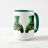 Videogamecontroller Ierse gamerjongens ST.Patrick Mok (Voorkant rechts)
