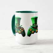 Videogamecontroller Ierse gamerjongens ST.Patrick Mok (Voorkant links)