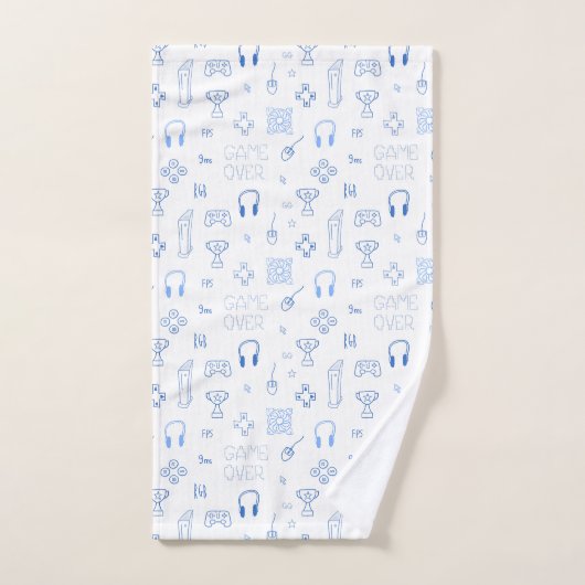 Videogamedoedle-pc-gamer Bad Handdoek (Handdoek)