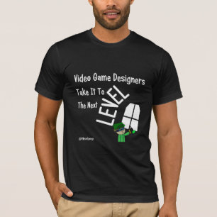 Videogameontwerpers brengen het naar het volgende  t-shirt