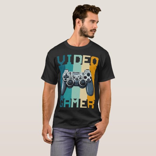 Videogamer T-shirt (Voorkant volledig)