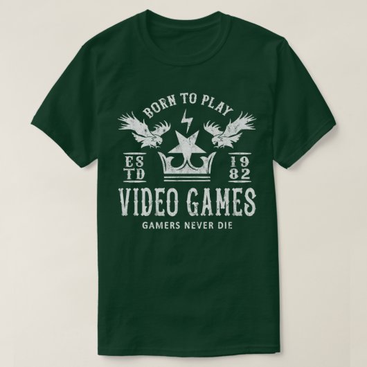 Videogamer T-shirt (Design voorkant)