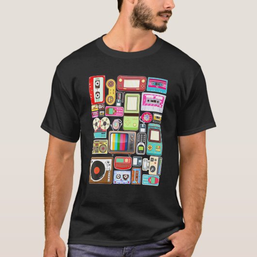 Videogamerretro Classic Arcade  Ga van 80 s 90 T-shirt (Voorkant)