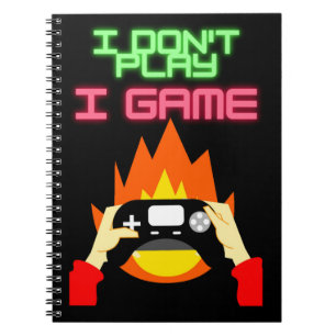 Videogamers: Ik speel geen game Notitieboek