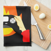 Videogamers: Ik speel geen game Theedoek (Quarter Fold)