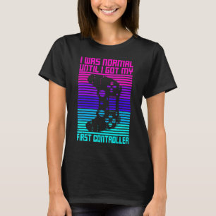 Videogames Citaat voor een Controlemechanisme Geek T-shirt