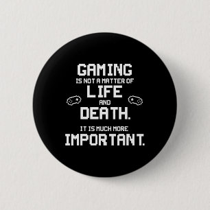 videogames Fun PC Console Gamer Geek Ronde Button 5,7 Cm