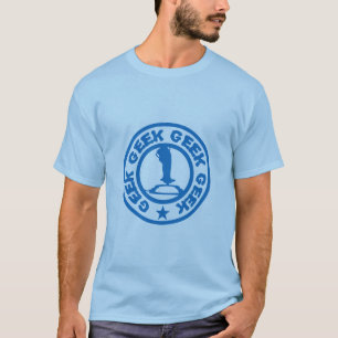 videogames geek logo joystick paddle t-shirt