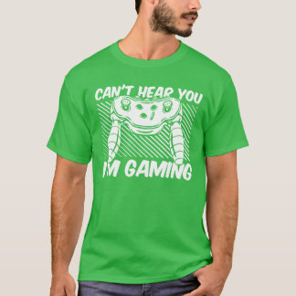Videogames Kun Je Me Niet Horen Ik Ben Gammend vin T-shirt