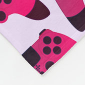 Videogames nerd gamer gaming controller fleece deken (Hoek)