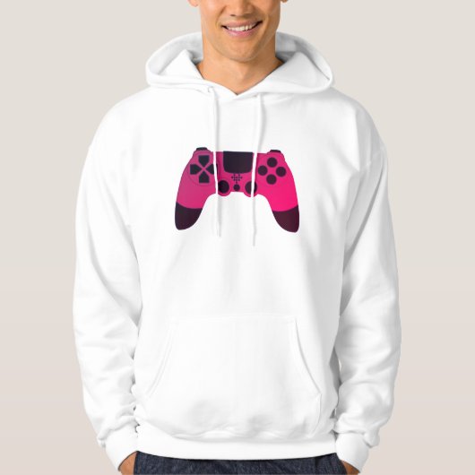 Videogames nerd gamer gaming controller hoodie (Voorkant)