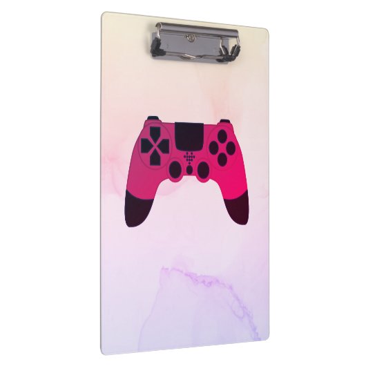 Videogames nerd gamer gaming controller klembord (Rechts)