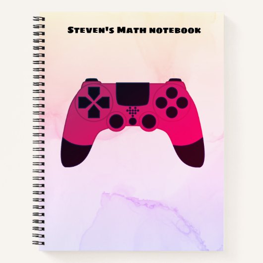 Videogames nerd gamer gaming controller notitieboek (Voorkant)