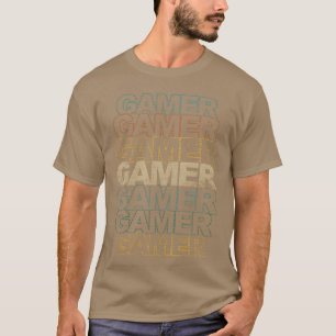 Videogames spelen Speler Sporten Gamer Gaming fam T-shirt