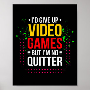 Videogames spelen - Videogamer Meme - Grappige Vid Poster