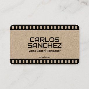 📽️ Videograaf Filmmaker Custom QR Visitekaartje