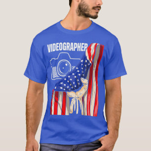 Videograaf USA Videografie Filmmaker Gift T-shirt