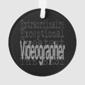 Videografe Extraordinaire Ornament (achterkant)