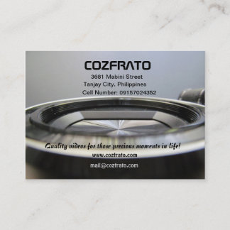 Videografie - Video-Visitekaartje Visitekaartje