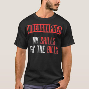 Videografische video Filmmaker Cadeautje T-shirt