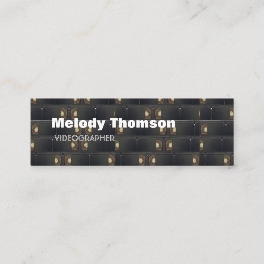 Videografische Visitekaartjes (Voorkant)