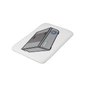 Videoprojector Badmat (Gekanteld)
