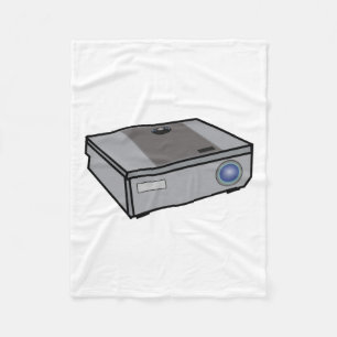 Videoprojector Fleece Deken