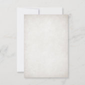 Videospel Geek Bruiloft RSVP Kaartje (Achterkant)