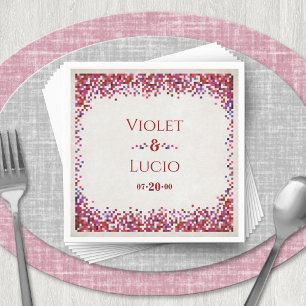 Videospel Geek Bruiloft Servet